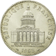Coin, France, Panthéon, 100 Francs, 1982, Paris, AU(55-58), Silver, KM:951.1