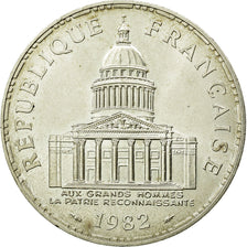 Coin, France, Panthéon, 100 Francs, 1982, Paris, AU(55-58), Silver, KM:951.1