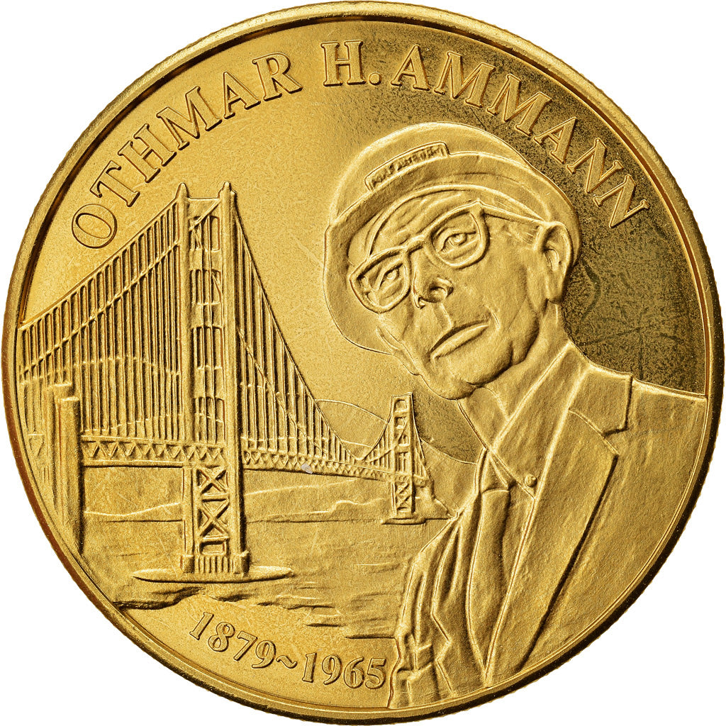 Suisse, Médaille, Othmar H.Ammann, Sciences & Technologies, SPL+, Copper-Nickel
