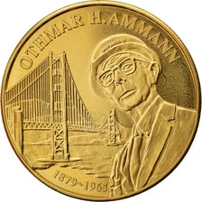 Suisse, Médaille, Othmar H.Ammann, Sciences & Technologies, SPL+, Copper-Nickel