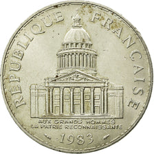 Coin, France, Panthéon, 100 Francs, 1983, Paris, AU(55-58), Silver, KM:951.1