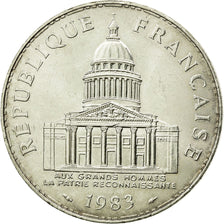 Coin, France, Panthéon, 100 Francs, 1983, Paris, AU(55-58), Silver, KM:951.1