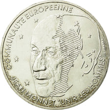 Coin, France, Jean Monnet, 100 Francs, 1992, Paris, AU(55-58), Silver, KM:1120