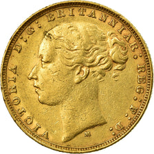 Münze, Australien, Victoria, Sovereign, 1878, Melbourne, SS, Gold, KM:7