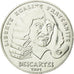 Moneda, Francia, Descartes, 100 Francs, 1991, Paris, EBC, Plata, KM:996