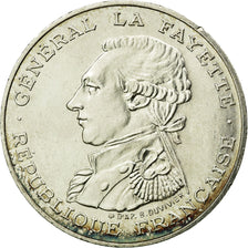 Coin, France, Lafayette, 100 Francs, 1987, Paris, AU(55-58), Silver, KM:962