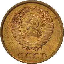 Coin, Russia, 2 Kopeks, 1990, AU(55-58), Brass, KM:127a