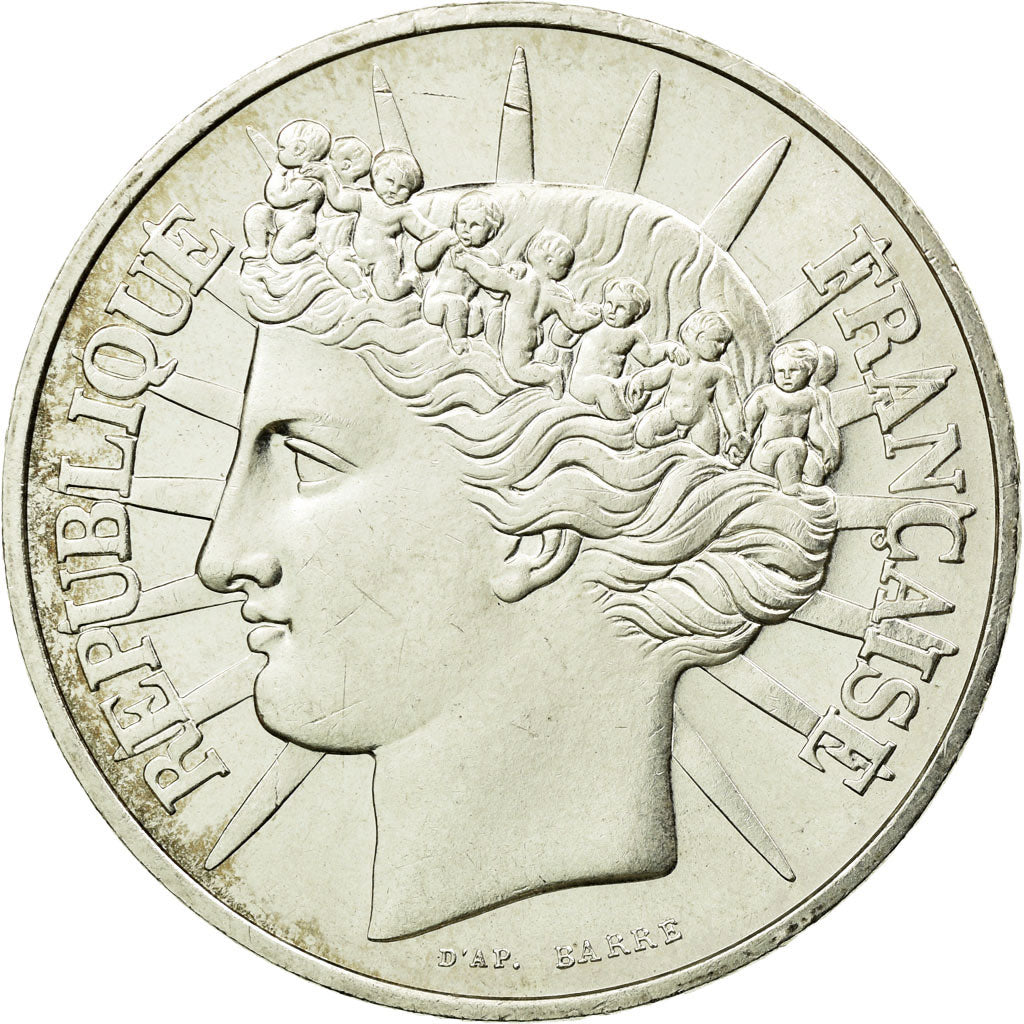 Monnaie, France, Fraternité, 100 Francs, 1988, Paris, SUP, Argent, Gadoury:903