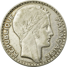 Moneta, Francja, Turin, 20 Francs, 1933, Paris, AU(50-53), Srebro, KM:879