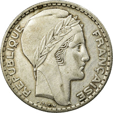 Moeda, França, Turin, 20 Francs, 1934, Paris, EF(40-45), Prata, KM:879