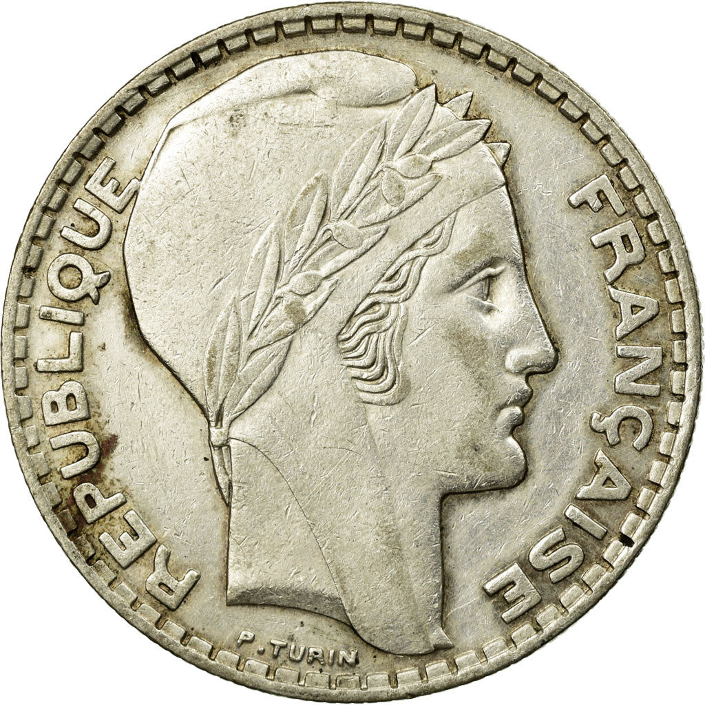 Monnaie, France, Turin, 20 Francs, 1934, Paris, TTB, Argent, Gadoury:852, KM:879