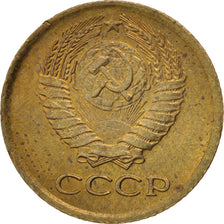 RUSSIA, Kopek, 1978, KM #126a, AU(55-58), Brass, 15., 1.01