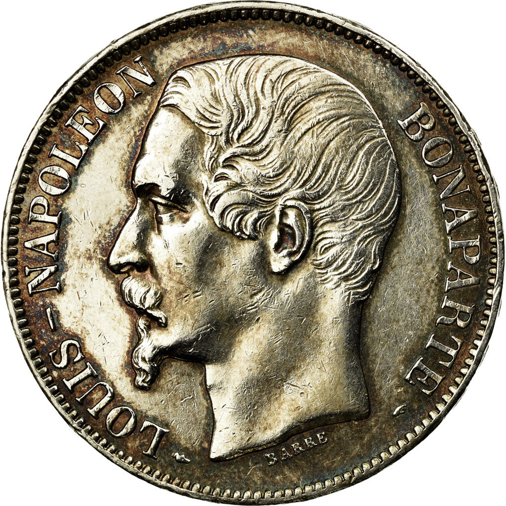 Monnaie, France, Napoléon III, 5 Francs, 1852, Paris, TTB+, Argent