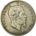 Moneta, Italia, Vittorio Emanuele II, 5 Lire, 1870, Milan, MB+, Argento, KM:8.3
