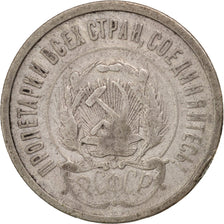RUSSIA, 20 Kopeks, 1923, KM #82, VF(20-25), Silver, 3.52