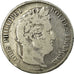 Coin, France, Louis-Philippe, 5 Francs, 1837, Paris, VF(20-25), Silver