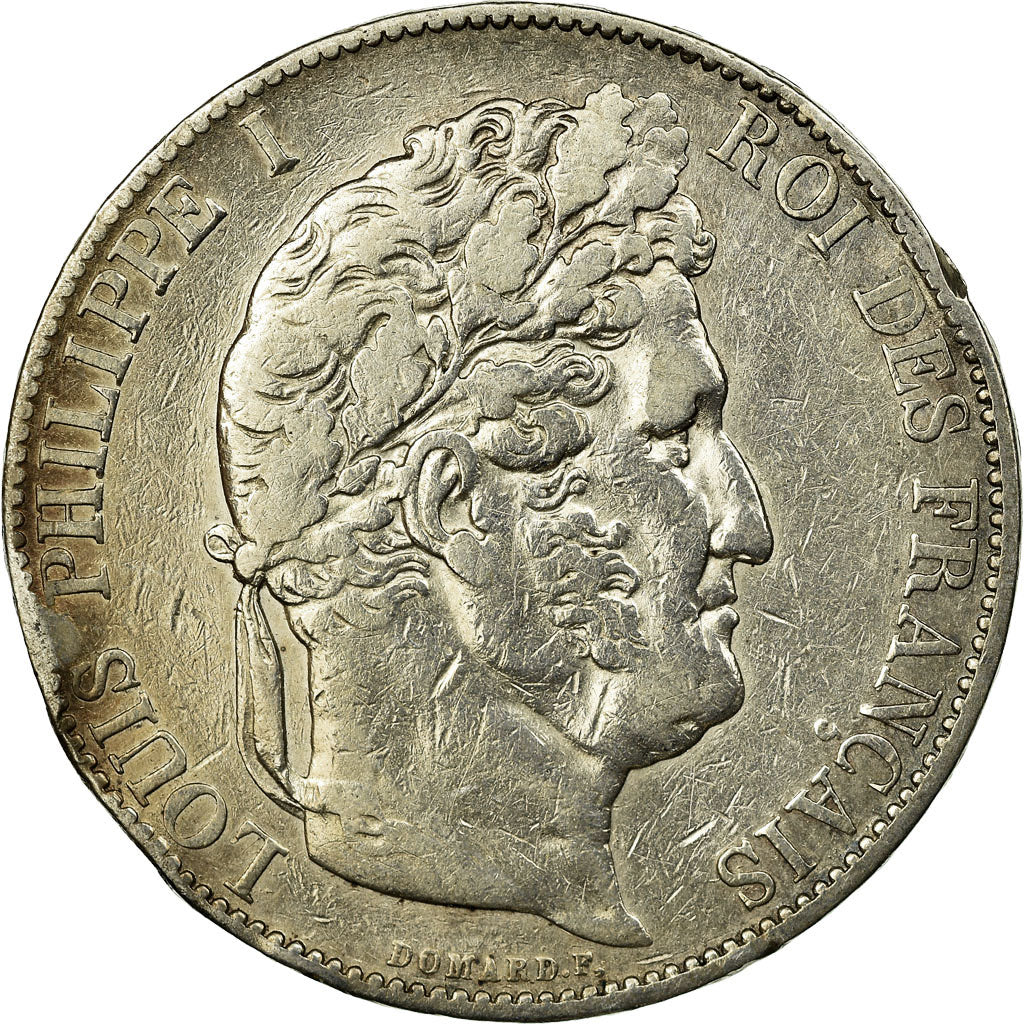 Coin, France, Louis-Philippe, 5 Francs, 1846, Lille, VF(30-35), Silver