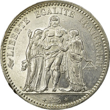 Coin, France, Hercule, 5 Francs, 1874, Paris, AU(55-58), Silver, KM:820.1