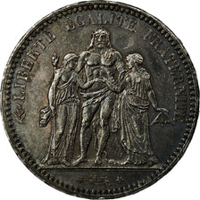 Coin, France, Hercule, 5 Francs, 1873, Paris, AU(55-58), Silver, KM:820.1