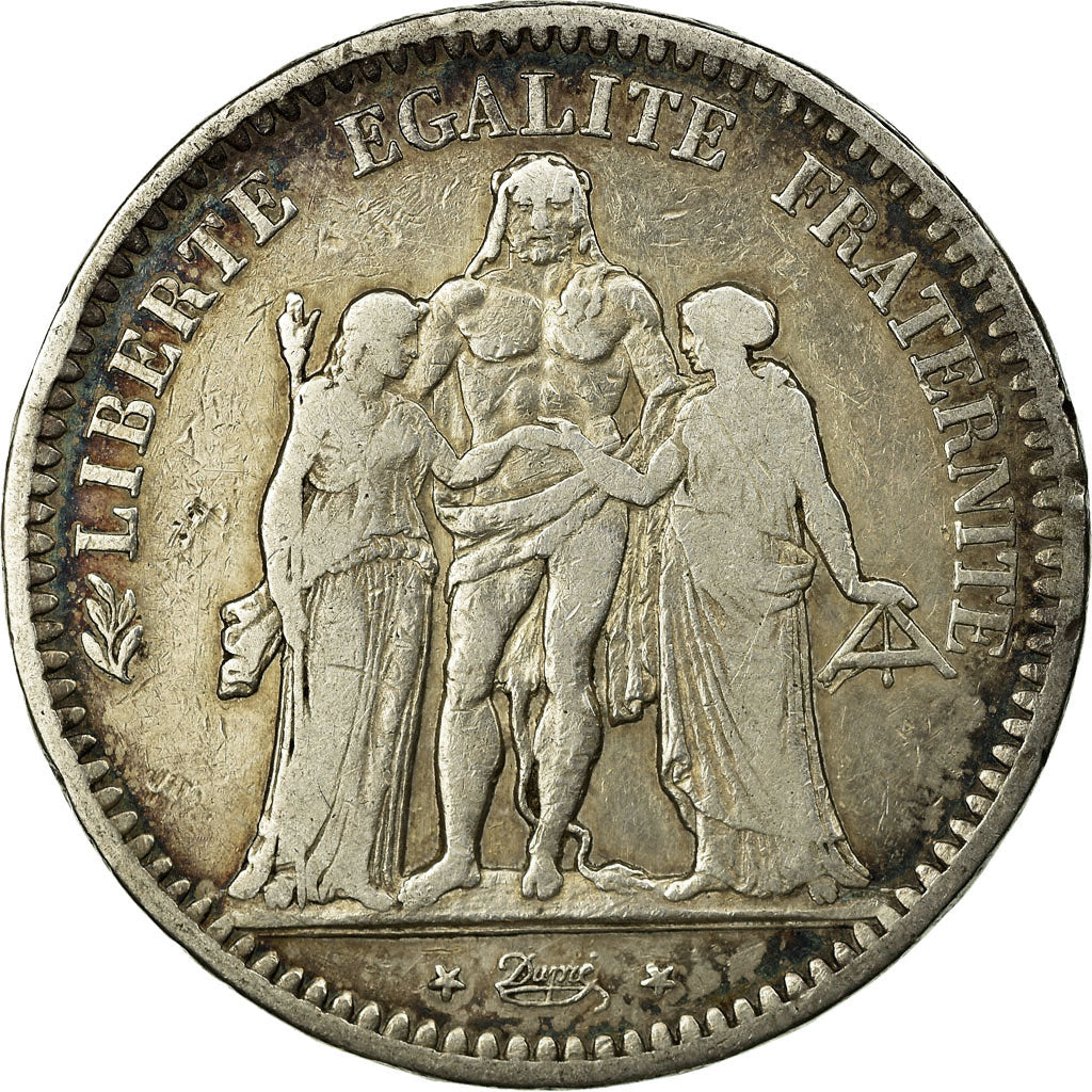 Monnaie, France, Hercule, 5 Francs, 1849, Paris, TB+, Argent, Gadoury:683