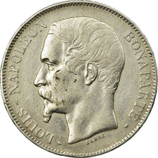 Coin, France, Napoléon III, 5 Francs, 1852, Paris, EF(40-45), Silver, KM:773.1