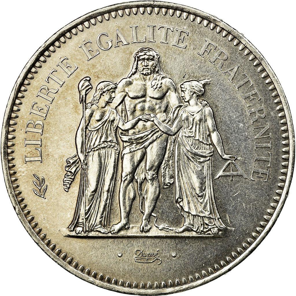 Monnaie, France, Hercule, 50 Francs, 1977, Paris, SUP, Argent, Gadoury:882