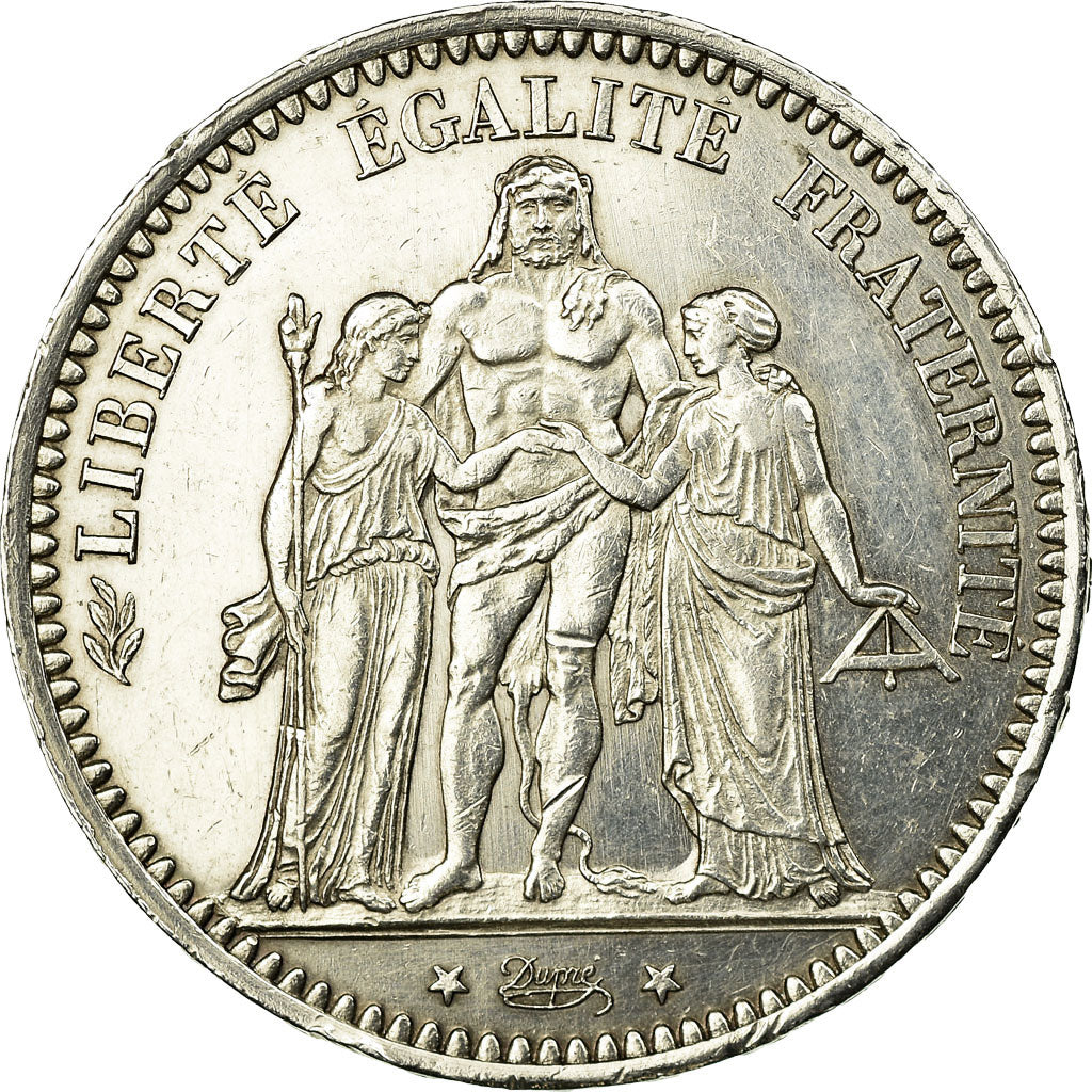 Coin, France, Hercule, 5 Francs, 1873, Paris, AU(50-53), Silver, KM:820.1