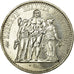 Moeda, França, Hercule, 10 Francs, 1967, Paris, AU(55-58), Prata, KM:932