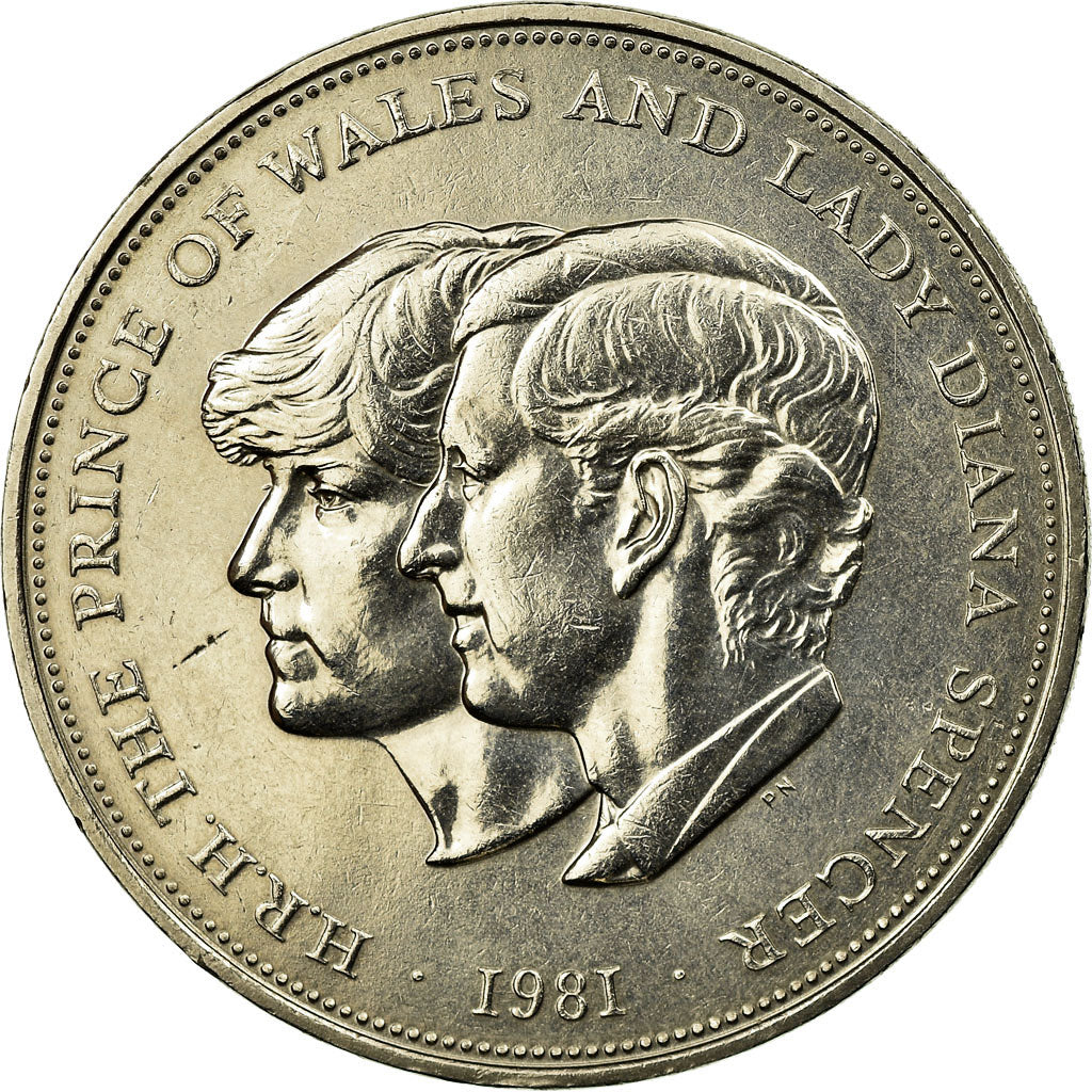 Moneda, Gran Bretaña, Elizabeth II, 25 New Pence, 1981, EBC, Cobre - níquel