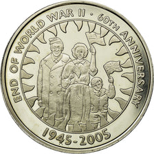 Coin, Falkland Islands, 50 Pence, 2005, MS(65-70), Copper-nickel