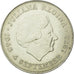 Coin, Netherlands, Juliana, 10 Gulden, 1973, AU(55-58), Silver, KM:196