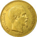 Coin, France, Napoleon III,100 Francs, 1857, Paris, Gold, AU(50-53), KM 786.1