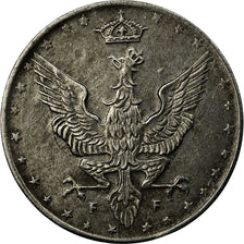 Münze, Polen, 20 Fenigow, 1918, Stuttgart, Germany, SS+, Iron, KM:7