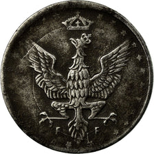Coin, Poland, 5 Fenigow, 1917, Stuttgart, Germany, EF(40-45), Iron, KM:5