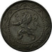 Coin, Belgium, 25 Centimes, 1916, AU(50-53), Zinc, KM:82