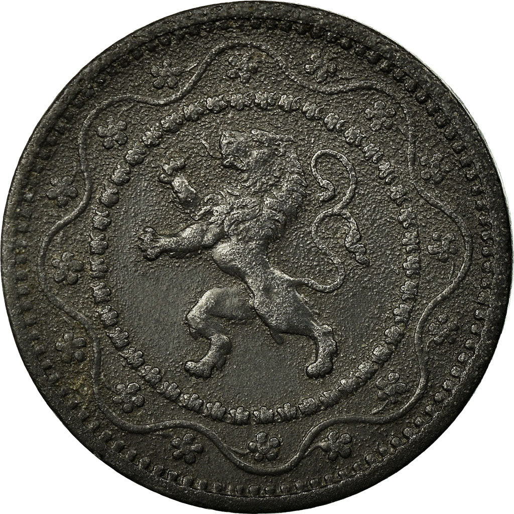 Moeda, Bélgica, 10 Centimes, 1915, EF(40-45), Zinco, KM:81