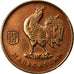 Coin, Madagascar, 50 Centimes, 1943, Pretoria, EF(40-45), Bronze, KM:1