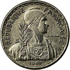 Monnaie, FRENCH INDO-CHINA, 10 Cents, 1940, Paris, TTB+, Nickel, KM:21.1