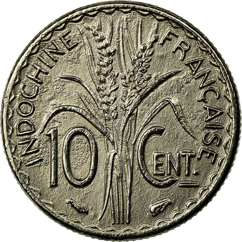 Monnaie, FRENCH INDO-CHINA, 10 Cents, 1940, Paris, TTB+, Nickel, KM:21.1