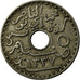 Coin, Tunisia, Muhammad al-Nasir Bey, 5 Centimes, 1918, Paris, AU(50-53)
