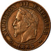 Coin, France, Napoleon III, Centime, 1862, Bordeaux, EF(40-45), KM 795.3