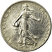 Coin, France, Semeuse, Franc, 1917, Paris, AU(50-53), Silver, KM:844.1