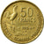 Moeda, França, Guiraud, 50 Francs, 1954, Beaumont - Le Roger, EF(40-45)