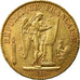 Munten, Frankrijk, Génie, 20 Francs, 1889, Paris, ZF+, Goud, KM:825