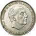Coin, Spain, Caudillo and regent, 100 Pesetas, 1966, AU(50-53), Silver, KM:797