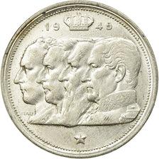 Coin, Belgium, 100 Francs, 100 Frank, 1948, EF(40-45), Silver, KM:138.1