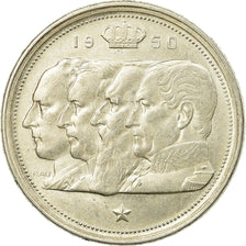 Coin, Belgium, 100 Francs, 100 Frank, 1950, EF(40-45), Silver, KM:138.1