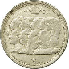Coin, Belgium, 100 Francs, 100 Frank, 1950, VF(30-35), Silver, KM:138.1