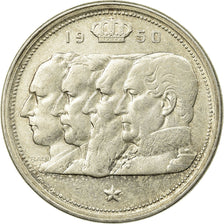 Coin, Belgium, 100 Francs, 100 Frank, 1950, EF(40-45), Silver, KM:138.1