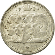 Coin, Belgium, 100 Francs, 100 Frank, 1954, VF(30-35), Silver, KM:138.1